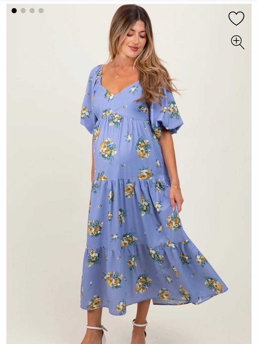 Pinkblush Maternity Floral Maxi Dress